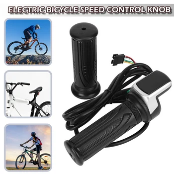 1 комплект за електрически велосипед 48, комплект за регулиране на скоростта на въртене на педала на газта, аксесоари за преобразуване на цикъл с LCD дисплей