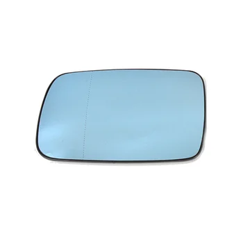 1 чифт Автомобилни Огледала за Обратно виждане Странични Врати, Сини Стъклени Лещи с Подгряване за BMW E46 E65 E66 E67 2001-2008 51167028427 51167028428