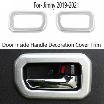 2 ПРЕДМЕТА, вътрешна дръжка на Вратата на колата, декоративни панел за-Suzuki Jimny 2019-2021 JB74 JB64 JB43