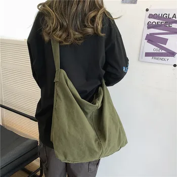 2023, женствена чанта за пазаруване, холщовая чанта-тоут, женски обикновена прости Чанта през рамо с голям капацитет, дамски дизайнерски чанти
