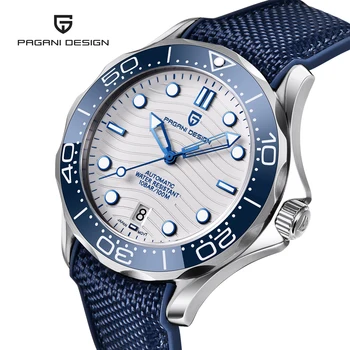 2023 Нови автоматични часовници PAGANI DESIGN за мъже, механични часовници, мъжки най-добрата марка за луксозни нажежен керамични bezel, спортни водоустойчив