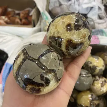 70-80 мм Естествена каменна топка с охлюв облегалка, яспис, кварц, топка, ръчно изработени, на кристали, рейки, исцеляющий Чакра, лечебен Камък