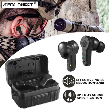 ARM NEXT-Слушалки с впръскване на шумопотискане за стрелба с лък, тактически ушите, силиконови/ водоустойчив, черен/зелен/пустинята