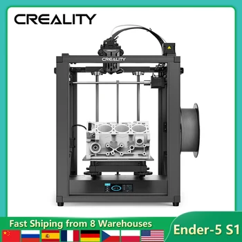CREALITY 3D Emilov-5 S1 3D Принтер 3D Принтер 250 мм/сек. Бърз Печат Спрайт Двуетапен Директен Екструдер Автоматично Изравняване 220x220x280 мм