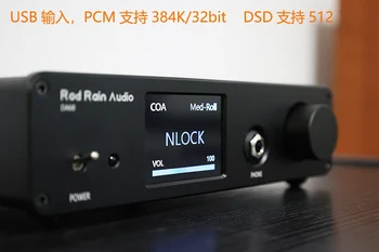 DA68 HI-Fi Bluetooth ES9068 кпр USB звукова карта цифров интерфейс поддържа DSD512