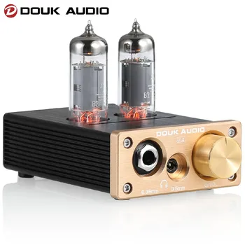 Douk Audio U10 мини-тръба 6,35 мм/3.5 мм аудио Усилвател за слушалки за HI-FI Стерео AUX/RCA предусилвател за домашно тонколони