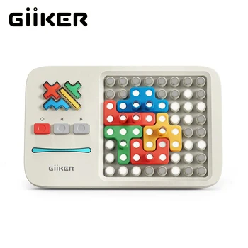 Giiker Super Blocks 1000 + Нива на трудност, Логически упражнения, настолна игра, обучение пъзел игра за децата, е интелектуална игра-пъзел
