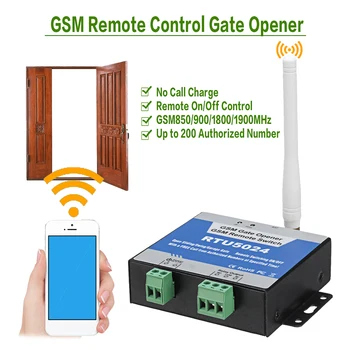 GSM Контрол на достъпа Реле за Отваряне на врати Дистанционно безжично управление Отваряне на портата на САЩ/ЕС Програмируемо с антена и Устройство за домашно сигурност