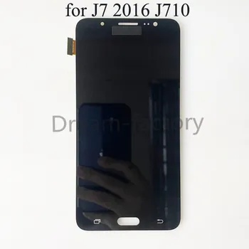 LCD дисплей Със Сензорен Екран Дигитайзер В Събирането на Замяна за Samsung Galaxy J7 2016 J710 J710F J710M J710H
