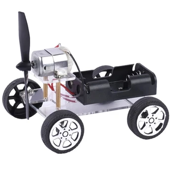 Smarian Mini Wind Car САМ Пъзел Робот кола на шасито Комплект Детски/Възрастни Играчки, Подходящи за Arduino Сам Джанти Роботизирана радио-управляеми играчки