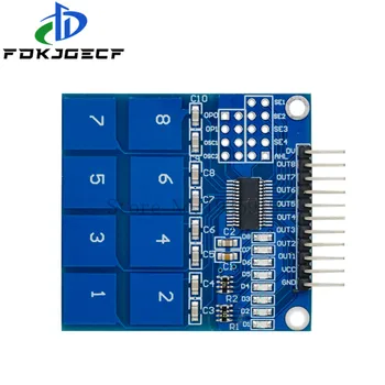 TTP226 8-канален цифров капацитивен сензорен модул ключа за Arduino UNO
