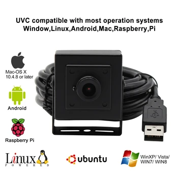 USB уеб камера 5MP 2592 * 1944 hd с висока резолюция OV5640 CMOS, мини-USB камера на Android за роботизирани оборудване