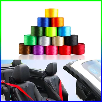 Автомобилен колан с ширина 4,8 см, модифицирано гоночное седалка, цветни колани, ремъци 3,6 м/ролка, Универсален автомобилен предпазен колан за деца