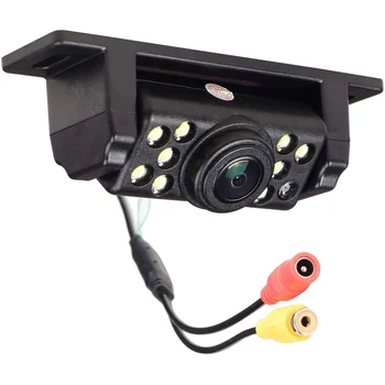 Автомобилна резервната камера за обратно виждане Камера за обратно виждане с широк зрителен ъгъл 170 ° 9 led лампи сверхчистого за нощно виждане за всички превозни средства