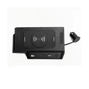 Автомобилното Безжично Зарядно Устройство QI Зарядно Устройство за Телефон Mercedes Benz GLE C167 W176 GLE350 Магнитно Зарядно Устройство за iPhone 12 13 14