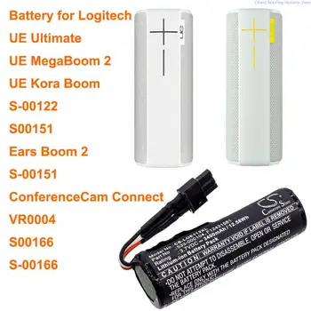 Батерия CameronSino 2600 mah/3400 mah за Logitech logitech си запазва правото Boom 2, S-00122, S00151, UE Kora Бум, UE MegaBoom 2, UE Ultimate, VR0004, S00166