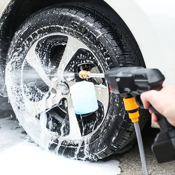Безжична Водна помпа за почистване на автомобили, Водна помпа, за Почистване на автомобили с високо налягане, Преносими Електрически Инструменти за Домакинството за почистване на автомобили