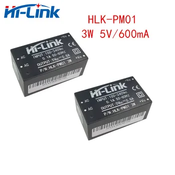 Безплатна доставка Hi-Link Официален PM01 3 W Изходен Модул Ac Dc 5 v/600 ma Високо Изолиран Домакински Интелигентен