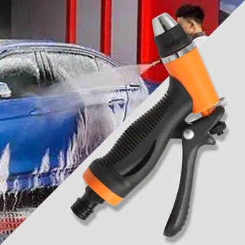 Воден пистолет за почистване на автомобили с високо налягане-Универсално водно копието, маркуч, накрайник за Градински миене на коли, мощен инструмент за почистване на пистолет