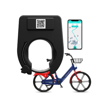 Гео-Ограда GPS тракер EV Мотопед Електрически Обществен Ebike Обща аларма Qr-код RFID NFC Интелигентна Система за наемане на велосипеди Заключване споделяне на велосипеди
