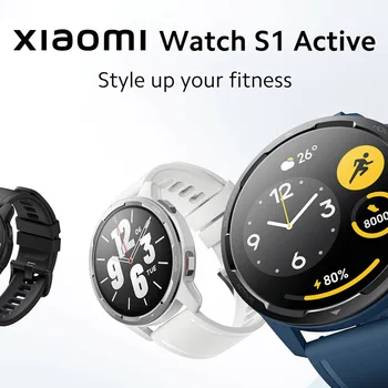 Глобалната Версия на Xiaomi Mi Watch S1 Активни Смарт часовници GPS 470 ма 1,43 AMOLED Дисплей Bluetooth 5,2 Сензор за Сърдечния ритъм на Кислород в кръвта