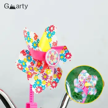 Детски скутер, Триколка, украса на колелото, момчета, момичета, колоездене, Вятърна мелница, детайли за бижута, Инсталиране на своите ръце