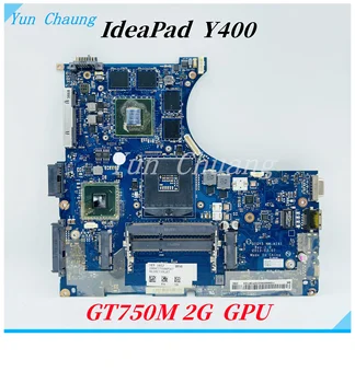 Дънна платка QIQY5 NM-A141 LA-8691P за лаптоп Lenovo IdeaPad Y400 с GT750M/GT650M 2G GPU HM76 DDR3 100% Работа
