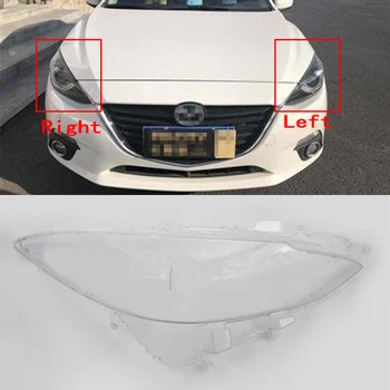 За Mazda 3 Axela 2013 2014 2015 2016, капак фарове, корпус фарове, внесени прозрачна лампа, маска, лампа