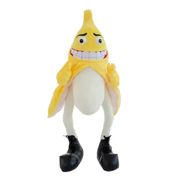Модерен зъл човек-банан, мультяшная кукла, възглавници-банан, плюшен играчка, спътник от памук
