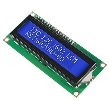 Модул LCD1602 1602 Зелен Син Екран 16x2 знаков LCD дисплей Модул HD44780 контролер Синьо-Черна светлина