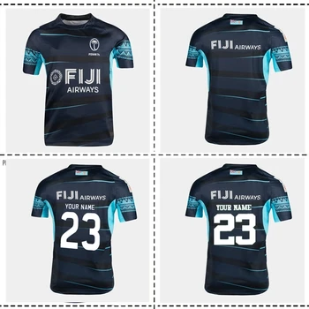 Мъжка риза за отстъпление ръгби Fiji 7s 2023, размер S-M-L-XL-XXL-5XL