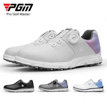 Мъжки обувки за голф PGM, ремък с дръжка против хлъзгане, водоустойчив, мъжки спортни обувки, маратонки XZ232