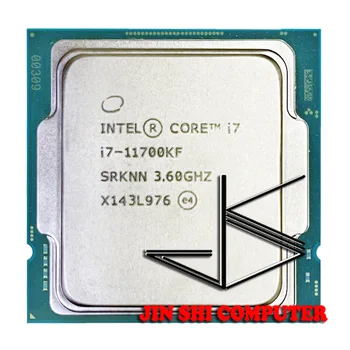 НОВ Восьмиядерный процесор Intel Core i7 11700KF 3.6 Ghz с шестнадесет теми L3 = 16M 125 W LGA 1200 Без вентилатор