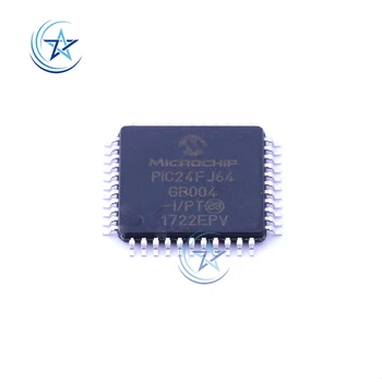 Нов и оригинален PIC24FJ64GB004-I/PT микроконтролер PIC PIC XLP 24F Микроконтролер IC 16-битов 32 Mhz 64 KB (22 x 24) Fl