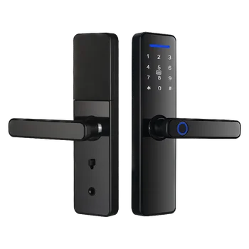 Нов модел S811 Smart Life Lock Home Door Sasha WiFi, Биометричен пръстов Отпечатък, интелигентен Парола, карта-ключ