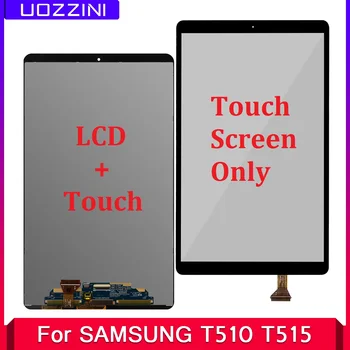 Нов Тестван За Samsung Galaxy Tab A 10.1 2019 T510 T515 T517 SM-T510 LCD дисплей Или Подмяна на Дигитайзер едно докосване на екрана в събирането на