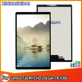 Оригинални LCD дисплей За Lenovo Tab M10 HD 2-ро Поколение TB-X306F TB-X306X TB-X306V TB X306 LCD сензорен дисплей и Цифров преобразувател в събирането на