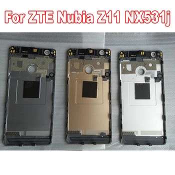 Оригиналът е за ZTE Nubia Z11 NX531j задния капак на отделението за батерията, делото на отделението за батерията, корпус със стъклен обектив на задната камера