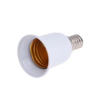 Основата на осветителното тяло E14-E27, винт за преобразуване на контакта, лампа, държач за крушка, адаптер преобразувател на контакта