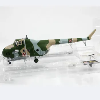 Полски Хеликоптера Mi-4A в мащаб 1/72, Модел самолет 314, Готови Декорации, Колекция от играчки, Подарък 37082