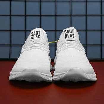 Разработен 2020 Мъжки ежедневни обувки Дишащи меш маратонки Удобни обувки за Мъже, спортни обувки за бягане WIENJEE Лятна новост