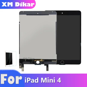 С Подарочным LCD дисплей За Apple iPad mini 4 A1538 A1550 LCD сензорен дисплей, Дигитайзер, в Събирането, Резервни Части за ipad mini4 lcd