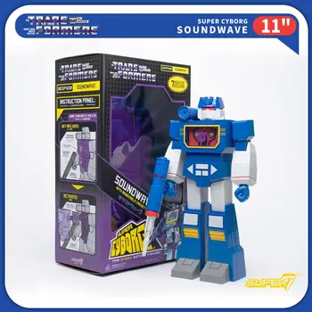 Супер 7 Трансформърс Soundwave G1 Супер Киборг, са подбрани модел за филми и ТЕЛЕВИЗИЯ, 11-инчов фигурки, играчки, кукла, подарък, новост в наличност