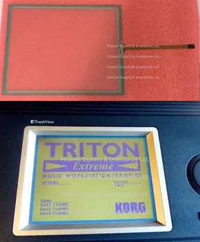 Съвсем Нова Korg Triton Extreme EX61 EX76 EX88 D16XD D32XD Сензорен Екран Дигитайзер, Тъчпад Зелен Високо Качество