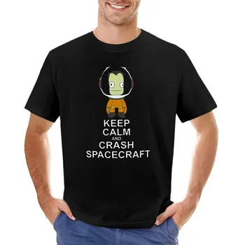 Тениска Kerbal Space Program, тениски по поръчка, тениски с графичен дизайн, мъжки памучни ризи