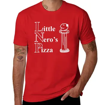 Тениска Little Nero' ' s Pizza, бързосъхнеща тениска, тениски големи размери, тениска с къс ръкав за мъже