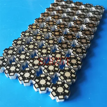 50 бр. на 1000 бр./лот Led радиатор печатна платка 20 мм led алуминиева основна плоча с висока мощност led мъниста на радиатора се Използва за 1/3/5 W лампи led чип