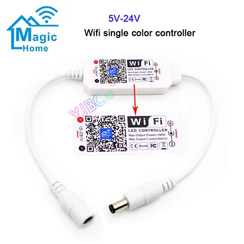 Magic Home Bluetooth-съвместими Безжични WiFi дистанционно управление, RGB/RGBW/RGBWC Led Контролер 5V 12V 24V за пиксел led лента 5050 WS2812B