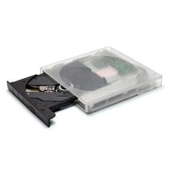 Външен DVD-диск USB 3.0 Type C ROM Оптично устройство, USB C Slim /DVD ROM Записвачка Сценарист Reader Player