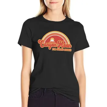 Тениска canyon Moon, реколта дрехи, лятна горно облекло за жени